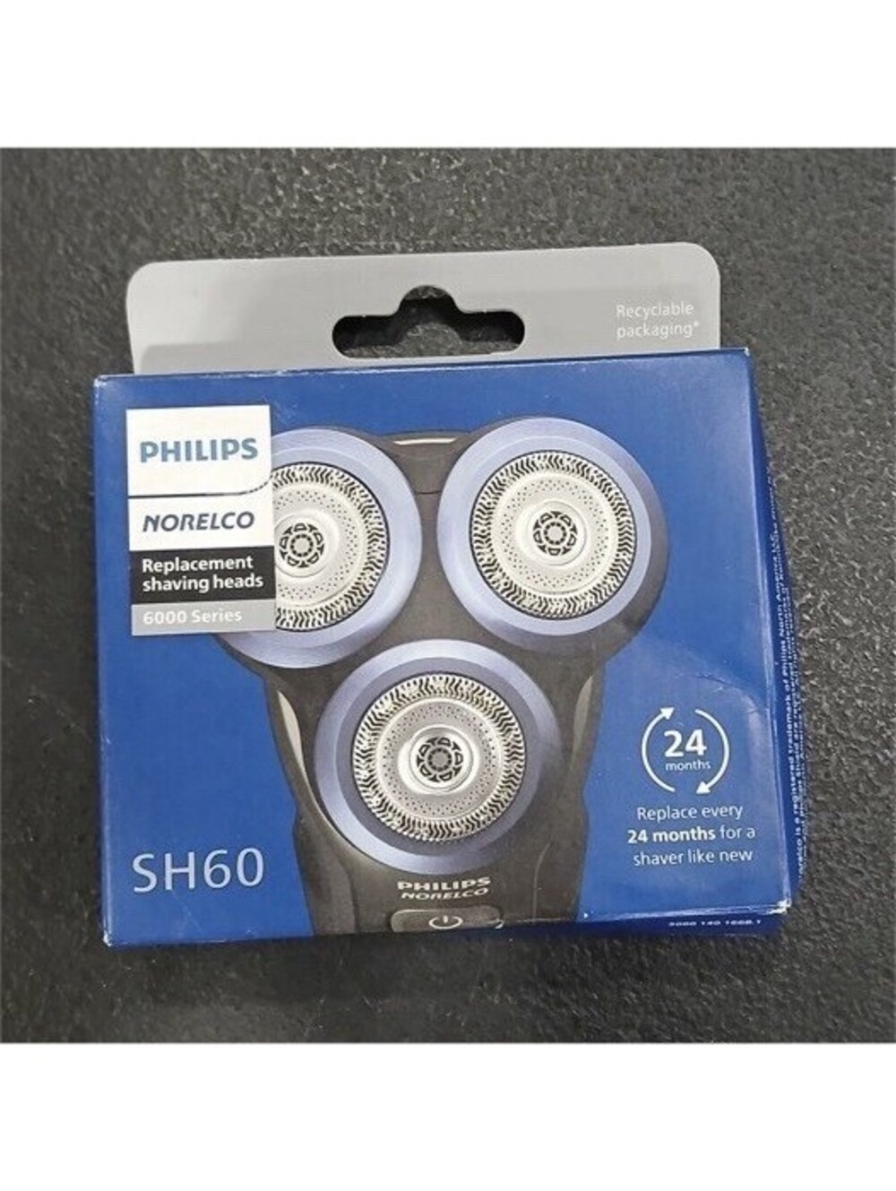 Philips Norelco Genuine SH60/72 Shaving Heads Comp. with Norelco Shaver Ser 6000